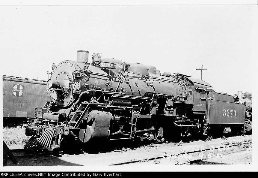 ATSF 2-8-2 #3270 - Atchison, Topeka & Santa Fe